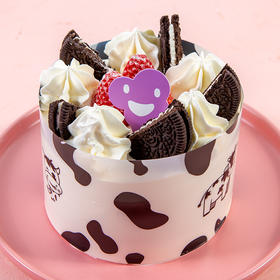 桃源下午茶 5寸 直径约12.5cm 无生日帽和生日蜡烛 配刀叉碟