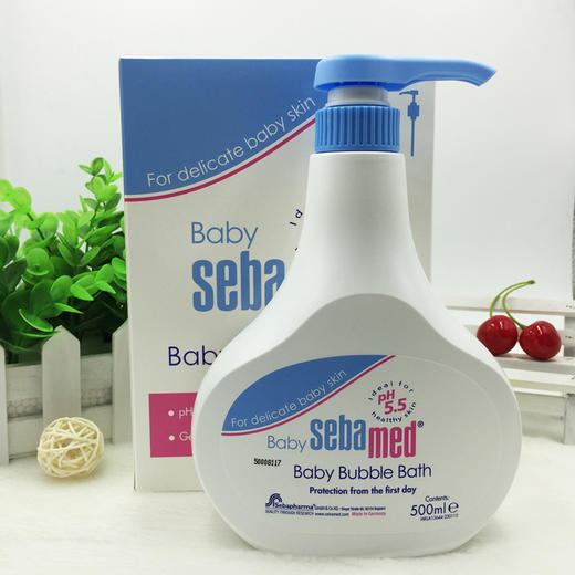 KJ 德国进口 施巴婴儿童泡泡沐浴露500ml 商品图2