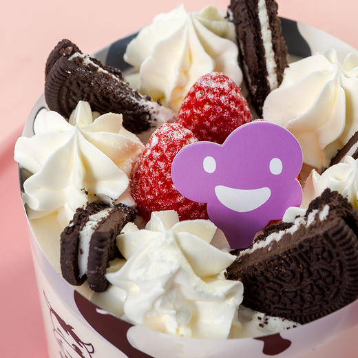 桃源下午茶 5寸 直径约12.5cm 无生日帽和生日蜡烛 配刀叉碟 商品图2