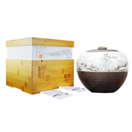 峨眉雪芽 绿茶 有机茶叶 雪霁禅心100克/盒 高山茶礼盒 商品图2