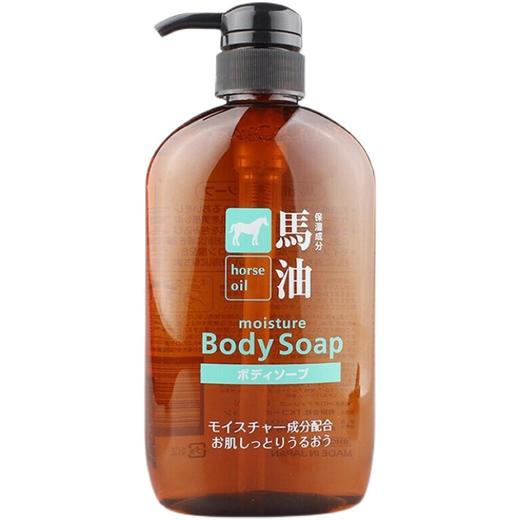 KJ 日本 咖思美马油保湿沐浴液600ml   改善皮肤干燥 商品图1
