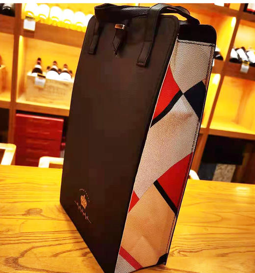 高档红酒葡萄酒折叠包装袋礼袋皮袋 商品图4