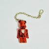 Bearbrick-钥匙扣-电镀红 商品缩略图1