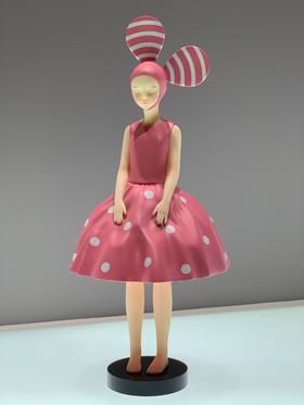 粉白波点-然女孩-500版