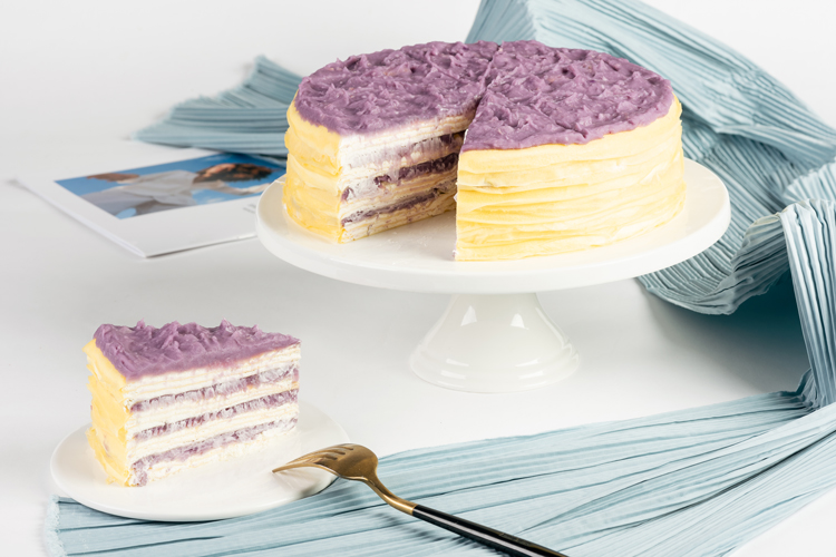 芋泥手工千层（6寸-8寸-10寸三种尺寸可选，产品图为8寸）