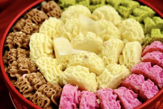 4色手工曲奇，不添加一滴水，260g单层 商品图1