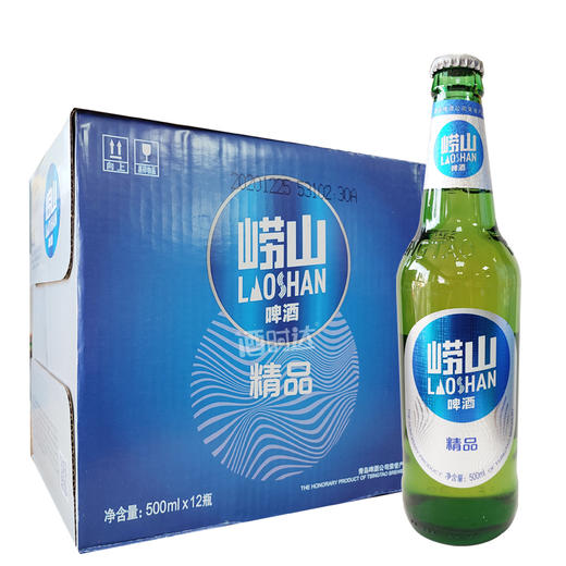 [啤酒]崂山啤酒精品500ml*12瓶整箱装 商品图0