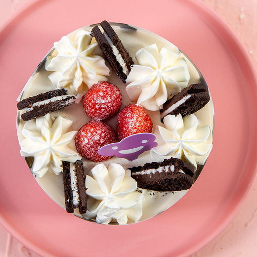 桃源下午茶 5寸 直径约12.5cm 无生日帽和生日蜡烛 配刀叉碟 商品图1