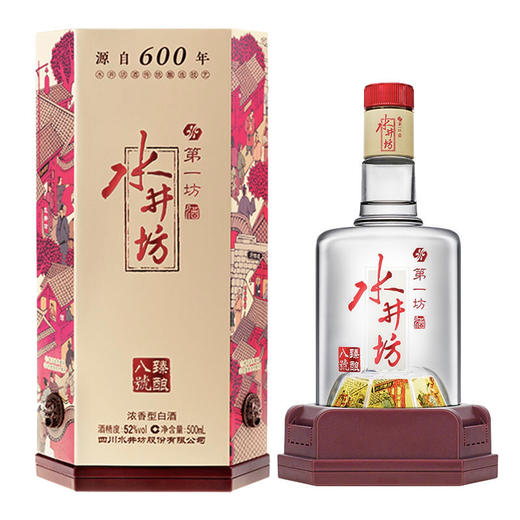 2020年·52度水井坊臻酿八号500ML一件6瓶装 商品图0