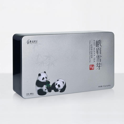 峨眉雪芽 茶叶 慧欣252克/盒 春茶绿茶高山茶礼盒 商品图2