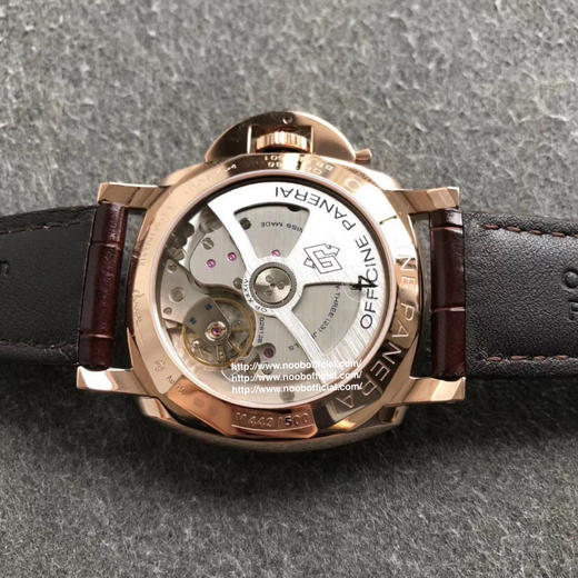 VS新品：沛纳海 Luminor Due 小红金 42MM 纤薄PAM 1042 这是沛呐海薄的款～ 贴紧手腕不厚重，冬天佩戴非常适合～圣诞送礼小红金 男女都可佩戴哦～ 商品图10