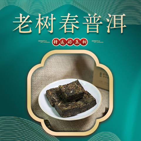 域邦老树春普洱（普洱茶生茶） 商品图0