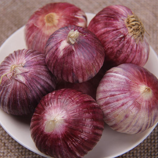 云南【紫皮独头蒜 鲜蒜】大理特产 农家大蒜 蒜香十足 新蒜头 紫皮新蒜！ 商品图3