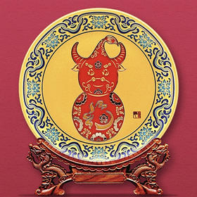 【彼达思】雅琅晶  福禄牛