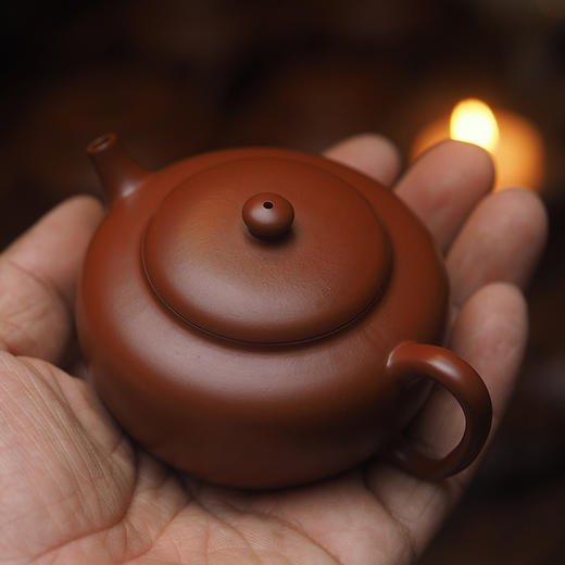 【小饮】120cc 煤窑皱皮朱泥 商品图4