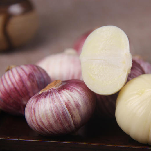 云南【紫皮独头蒜 鲜蒜】大理特产 农家大蒜 蒜香十足 新蒜头 紫皮新蒜！ 商品图4