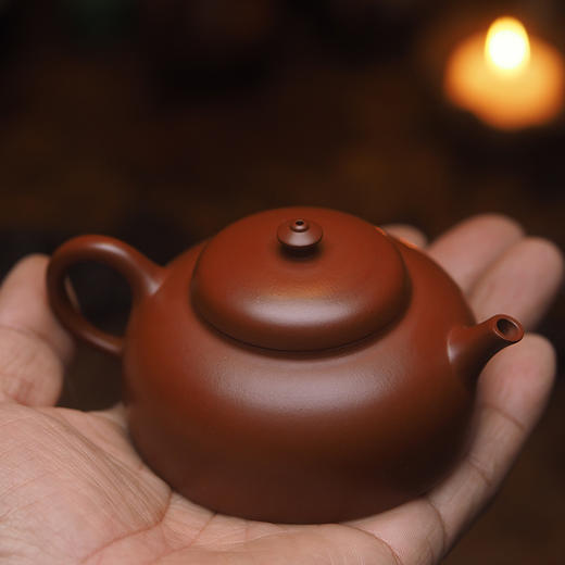 【伴缘】120cc  煤窑皱皮朱泥 商品图4