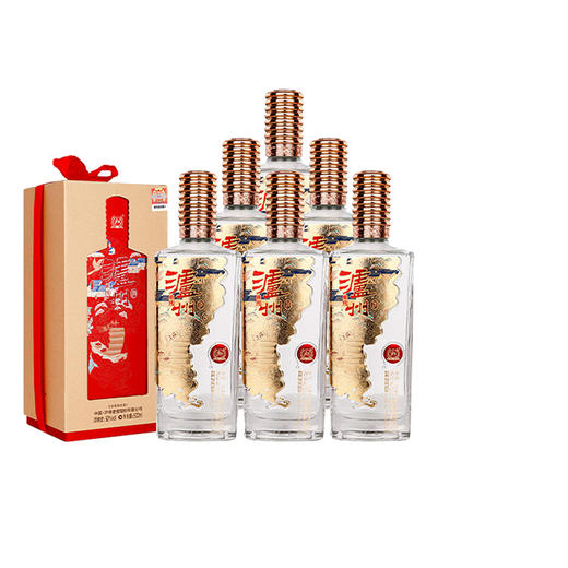 【酒厂直营】52度泸州酒雅纯500ml*6 泸州老窖官方旗舰店（内含礼品袋） 商品图0