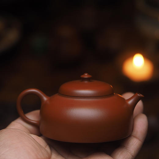 【伴缘】120cc  煤窑皱皮朱泥 商品图3