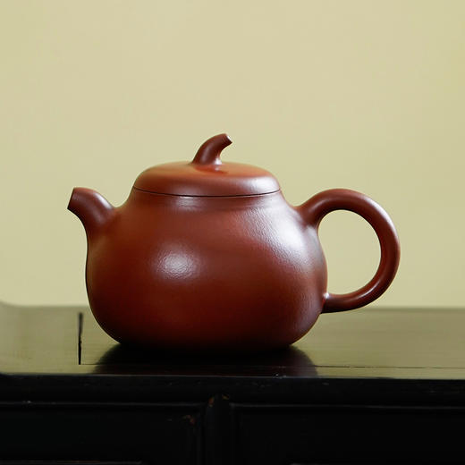 【茄段】 180cc 煤窑皱皮朱泥 商品图0