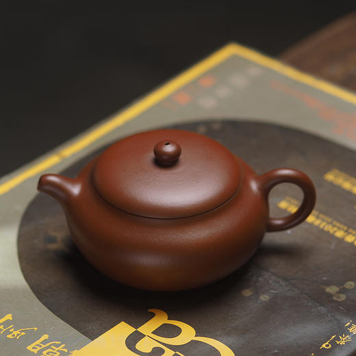 【慧悟】125cc  煤窑皱皮朱泥 商品图3