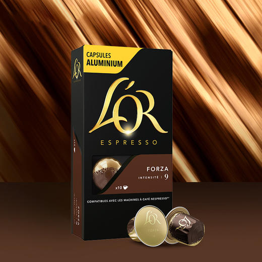 lor咖啡胶囊 馥莎(forza)特浓咖啡 10粒装