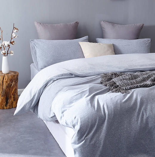 【适用1.2m床】开学季床品三件套纯棉床品 多款可选 床单/床笠+枕套+被套  无印良品 商品图13