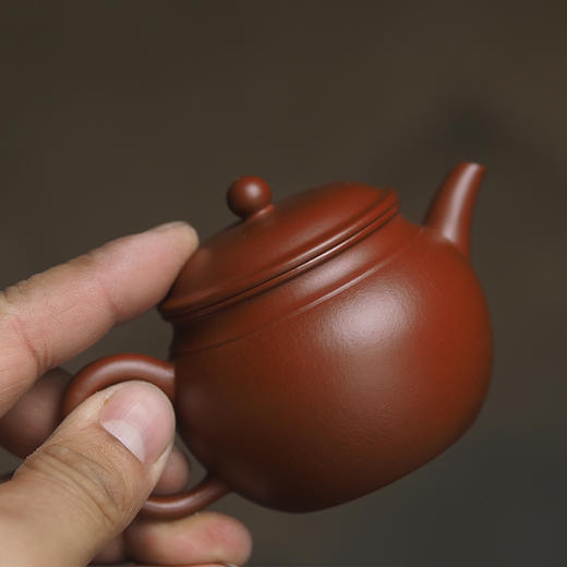 【云舒】130cc 煤窑皱皮朱泥 商品图7