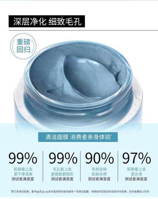 1楼碧欧泉男士清爽净油清洁面膜 商品图1