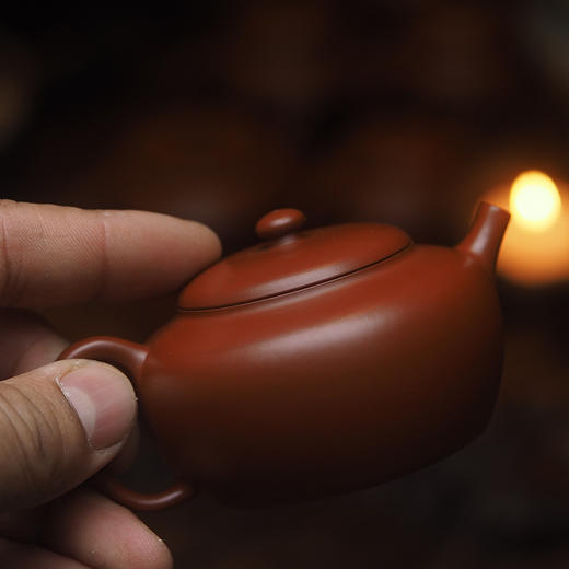 【小饮】120cc 煤窑皱皮朱泥 商品图3