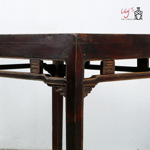 中式长方桌 供台 香案财神桌 复古佛台 家用贡桌 实木供奉桌 商品图2