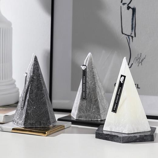 几何锥形蜡烛 商品图0