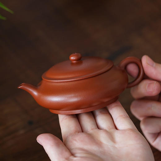 【明炉】 115cc 煤窑皱皮朱泥 商品图3