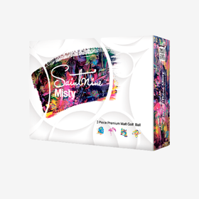 Saintnine Misty 高尔夫三层幻彩哑光彩球