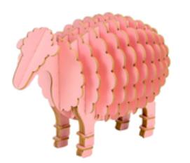 38元绵羊（粉） 商品图0