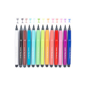 慕那美纤维彩色水性笔儿童学生手绘画笔涂色填色04031