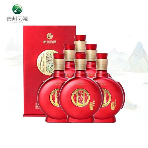 【推荐】茅台集团 习酒 窖藏1998（红盒） 53度 500ml*6瓶 整箱装白酒 酱香型 商品图1
