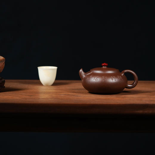 龙德堂陶艺 汤宣武《富贵牛贺岁系列-火牛纳祥·晚云烘月》  库存请咨询客服 商品图2