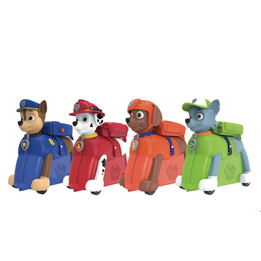 汪汪队立大功骑行旅行箱儿童可爱卡通登机箱 商品图0