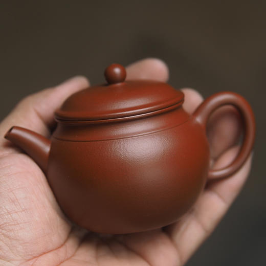 【云舒】130cc 煤窑皱皮朱泥 商品图4