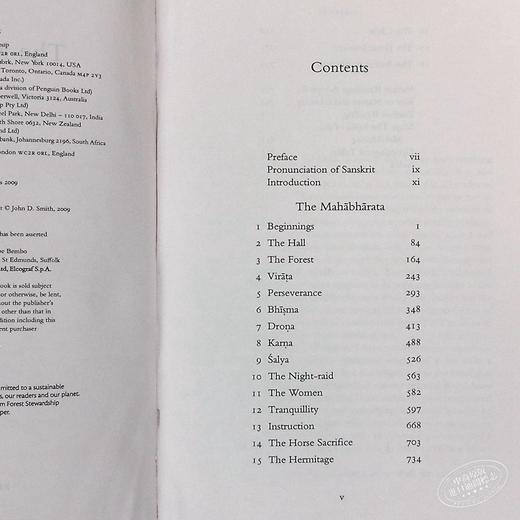 【中商原版】The Mahabharata 英文原版 摩诃婆罗多 商品图7