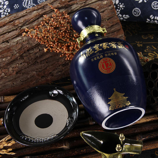 山庄皇家窖藏12 52度450ml*4瓶整箱装  纯粮食浓香型白酒 商品图5