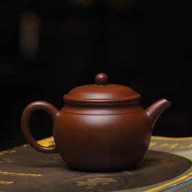 【云舒】130cc 煤窑皱皮朱泥