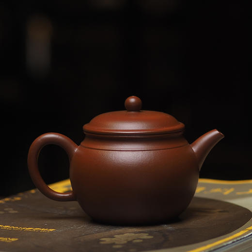 【云舒】130cc 煤窑皱皮朱泥 商品图0