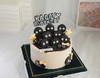 黑色奥利奥搞怪好玩生日蛋糕 商品缩略图0