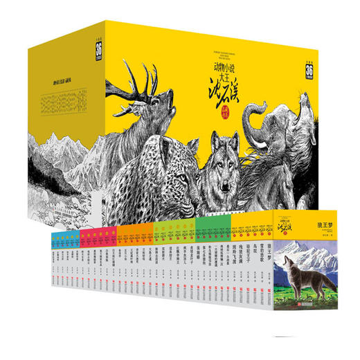 动物小说大王沈石溪品藏书系 经典礼盒装（升级版 套装共36册） 商品图0