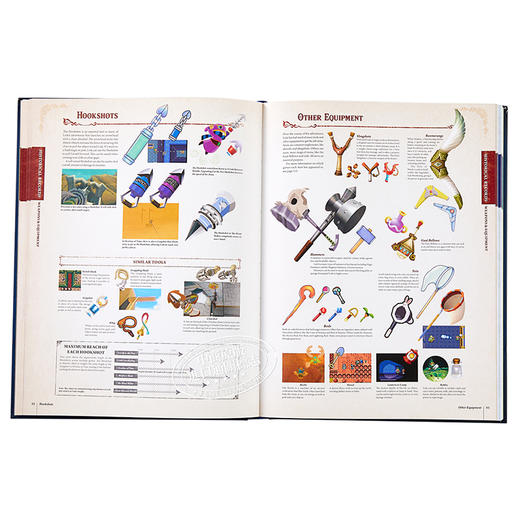 【中商原版】塞尔达传说大百科 英文原版 Zelda Encyclopedia 游戏设定集 商品图5