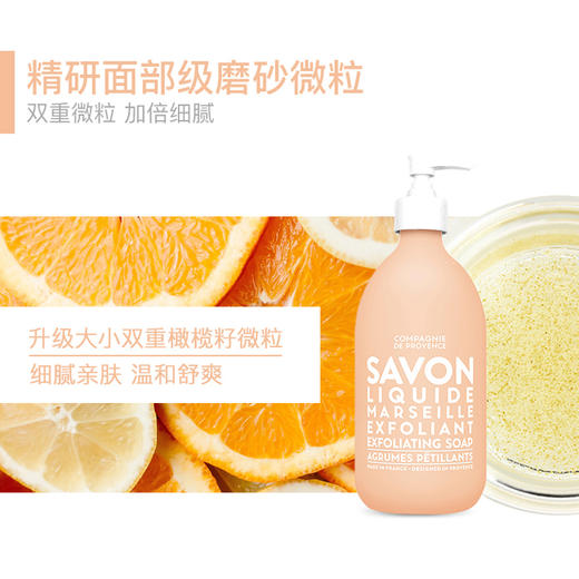 兰西碧去角质植物磨砂沐浴露持久洗澡沐浴液495ml有效期至22年2月 商品图1