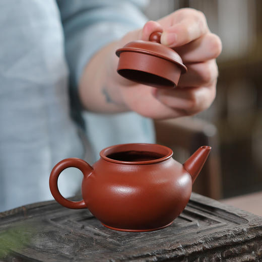 【芭乐水平】150cc 煤窑皱皮朱泥 商品图5