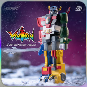现货 Super7 Voltron 百兽王 战神金刚 复古 挂卡 潮玩 摆件